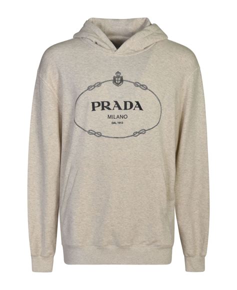 prada sweat erkek|Prada milano hoodie.